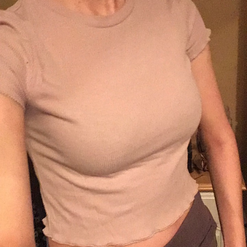 90s ripped crop top